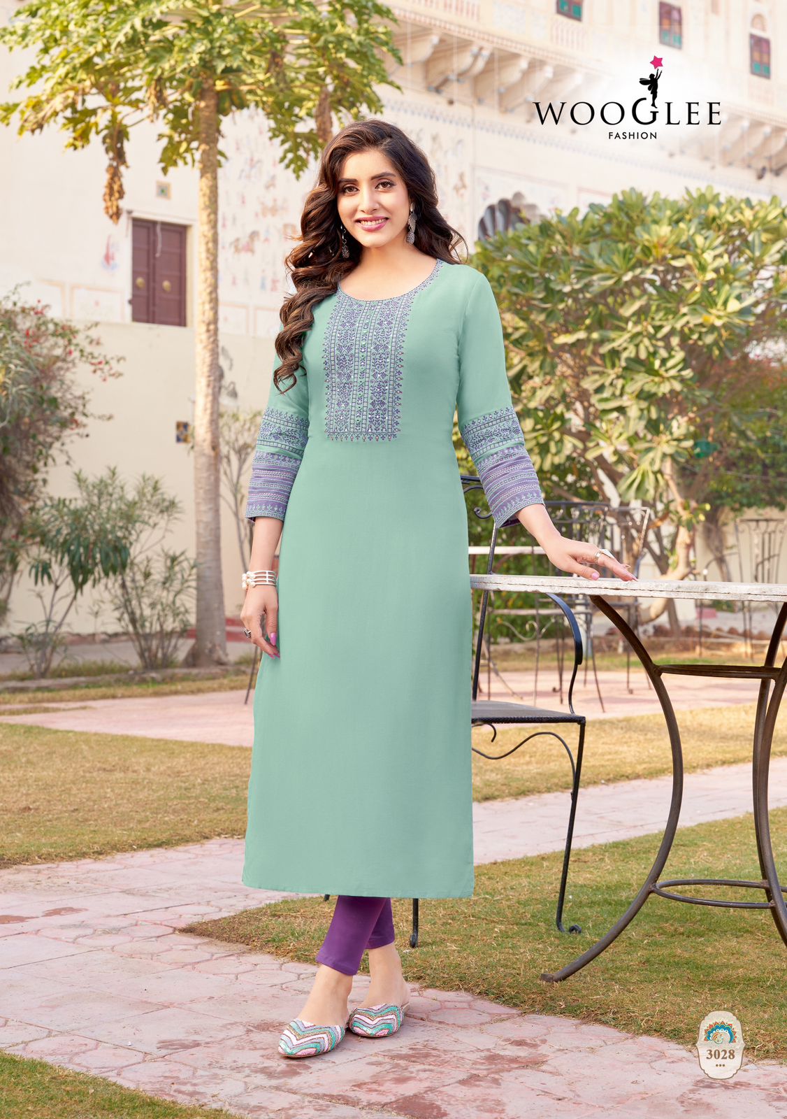 Wooglee Salonee Vol 6 Rayon Kurti Catalog collection 4