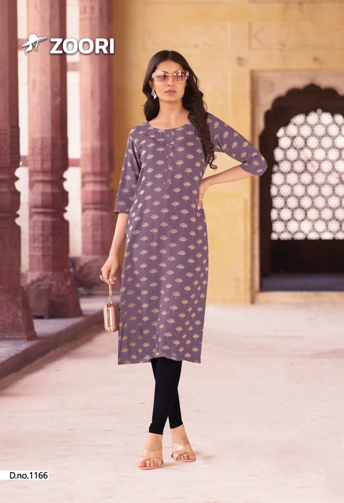 Zoori Akshara Vol 28 Office Wear Kurtis Catalog collection 10