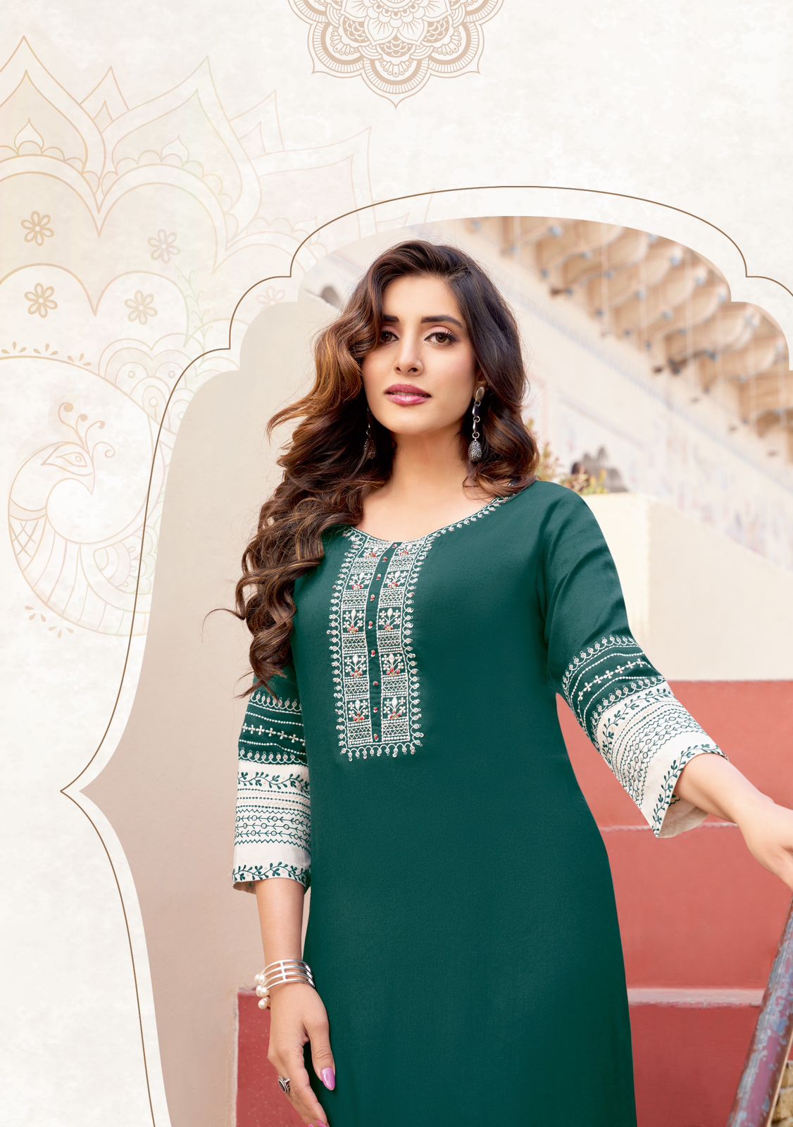 Wooglee Salonee Vol 6 Rayon Kurti Catalog collection 2