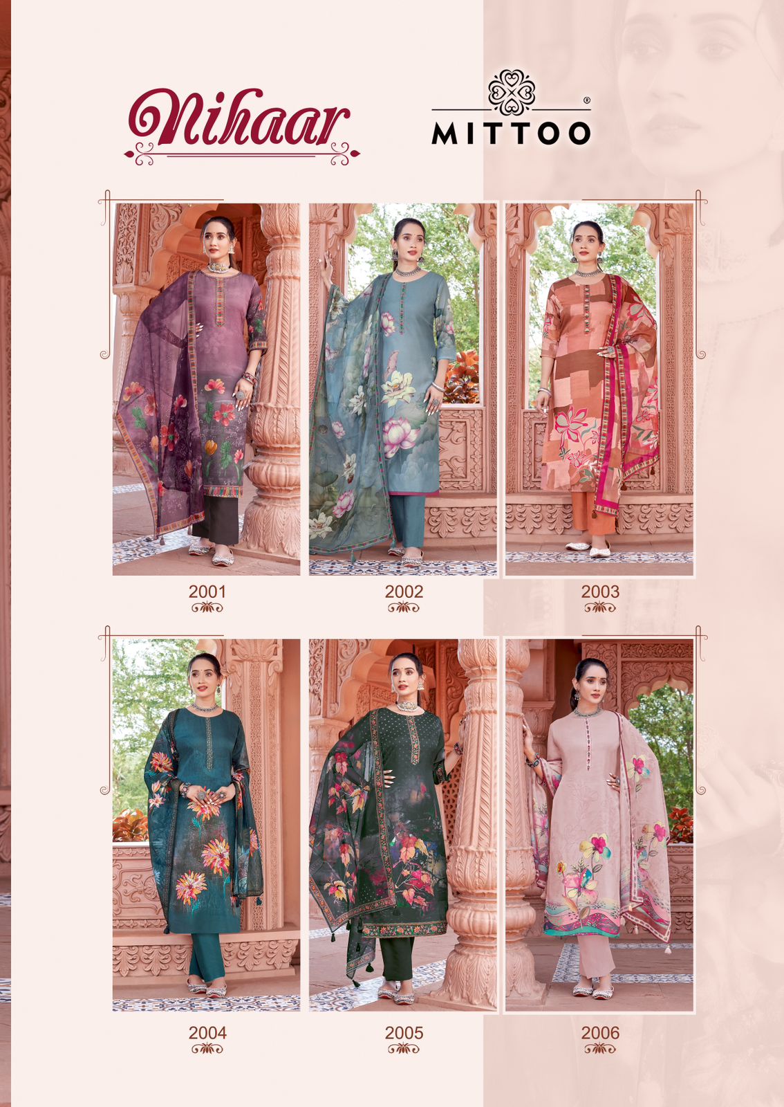 Mittoo Nihar Printed Salwar Kameez Catalog collection 9