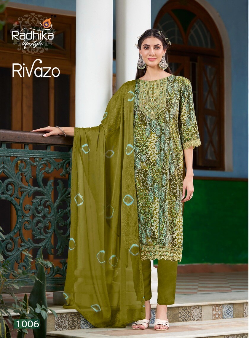 Radhika Lifestyle Rivazo Vol 1 Readymade Dress Catalog collection 14