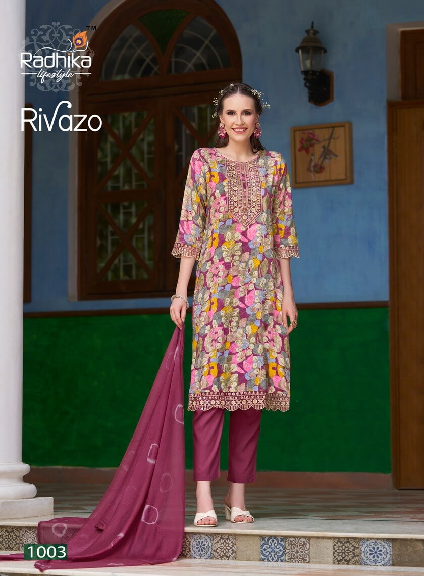 Radhika Lifestyle Rivazo Vol 1 Readymade Dress Catalog collection 8