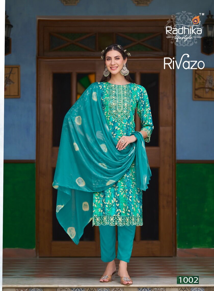 Radhika Lifestyle Rivazo Vol 1 Readymade Dress Catalog collection 7