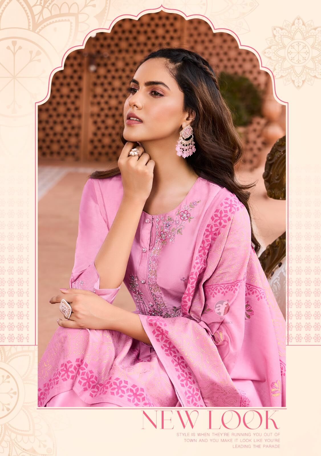 Anju Fabrics Once More Vol 4 Salwar Kameez Catalog collection 12