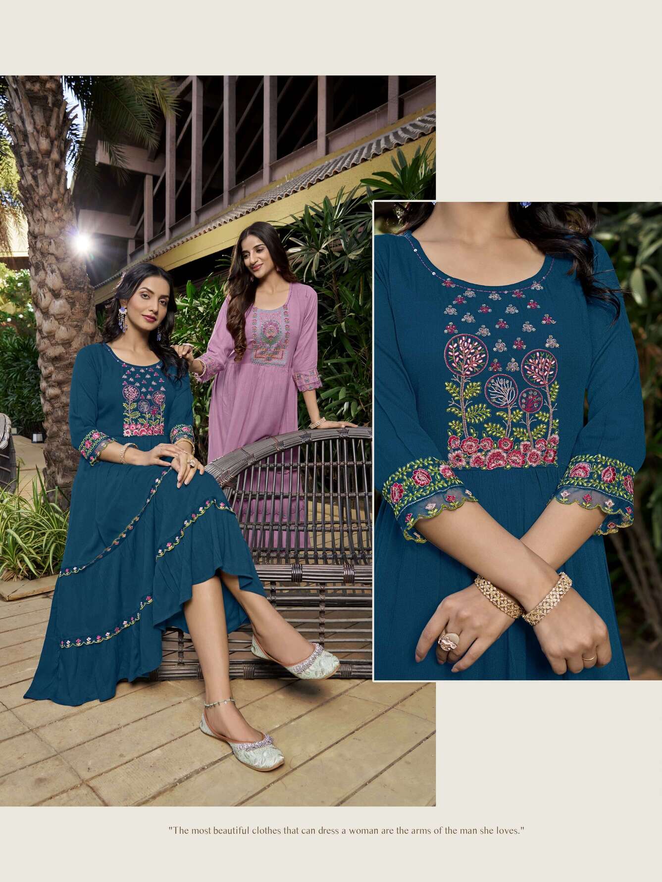 Karissa Zoya Vol 2 One Piece Dress Catalog collection 6