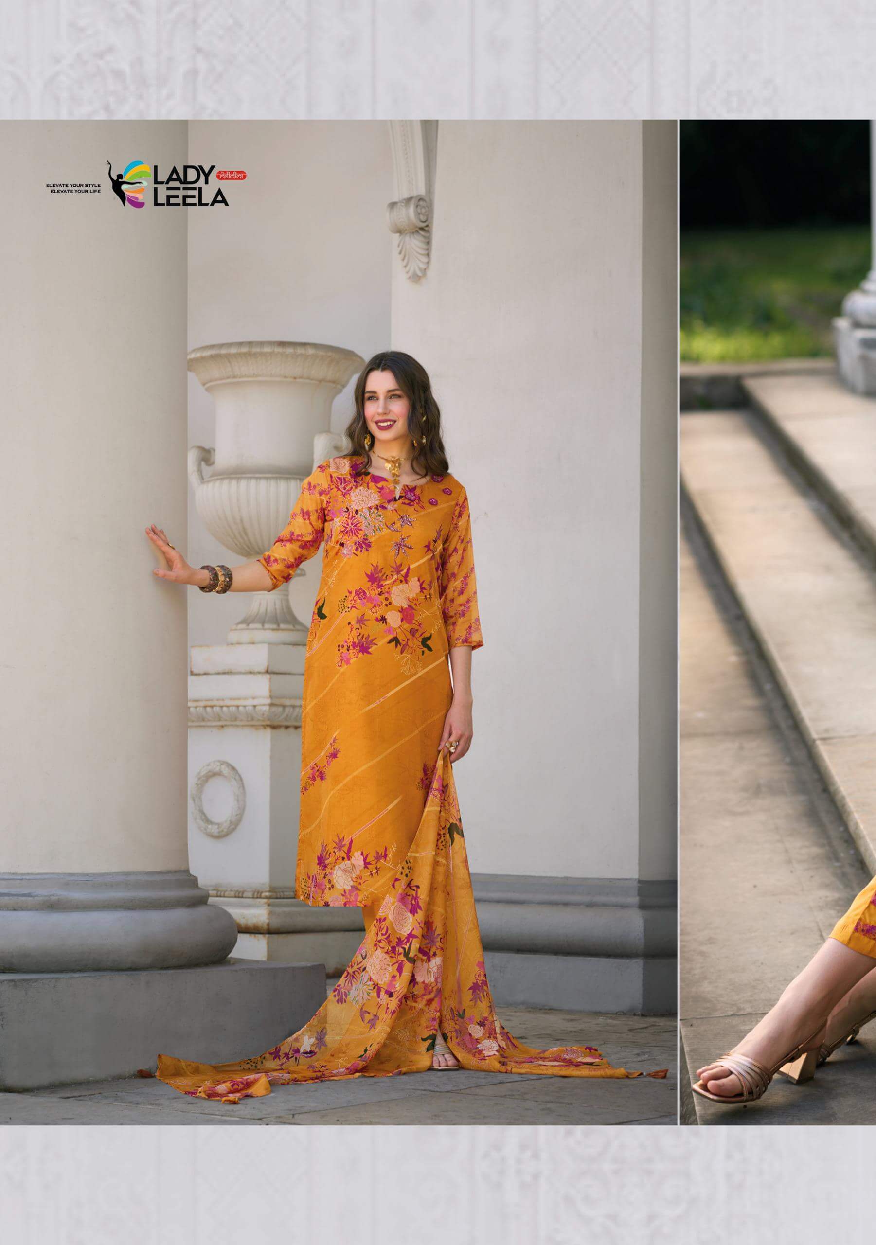 Lady Leela Rubina 2 Printed Salwar Kameez Catalog collection 1