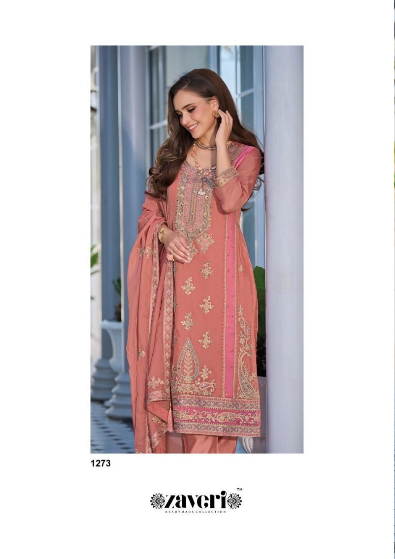 Zaveri Aakriti Embroidery Salwar Kameez Catalog collection 3