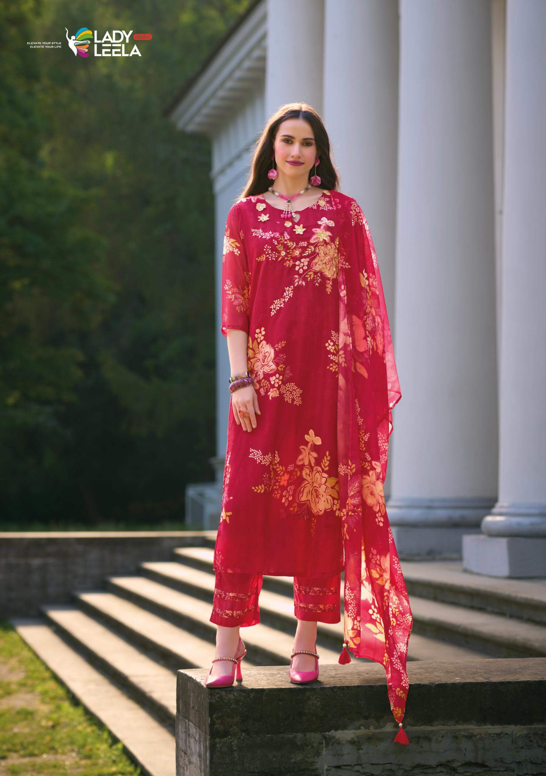 Lady Leela Rubina 2 Printed Salwar Kameez Catalog collection 2