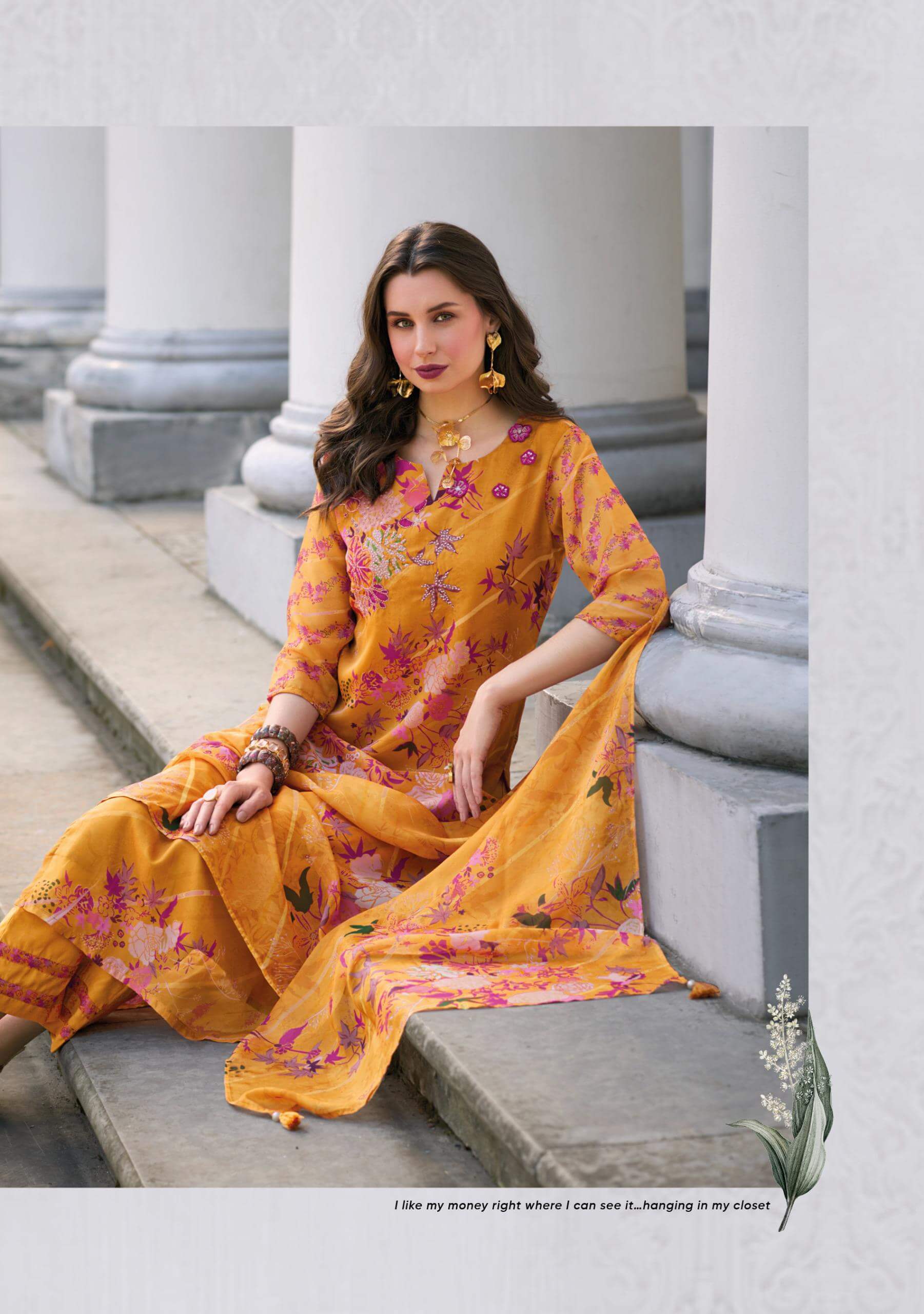 Lady Leela Rubina 2 Printed Salwar Kameez Catalog collection 9