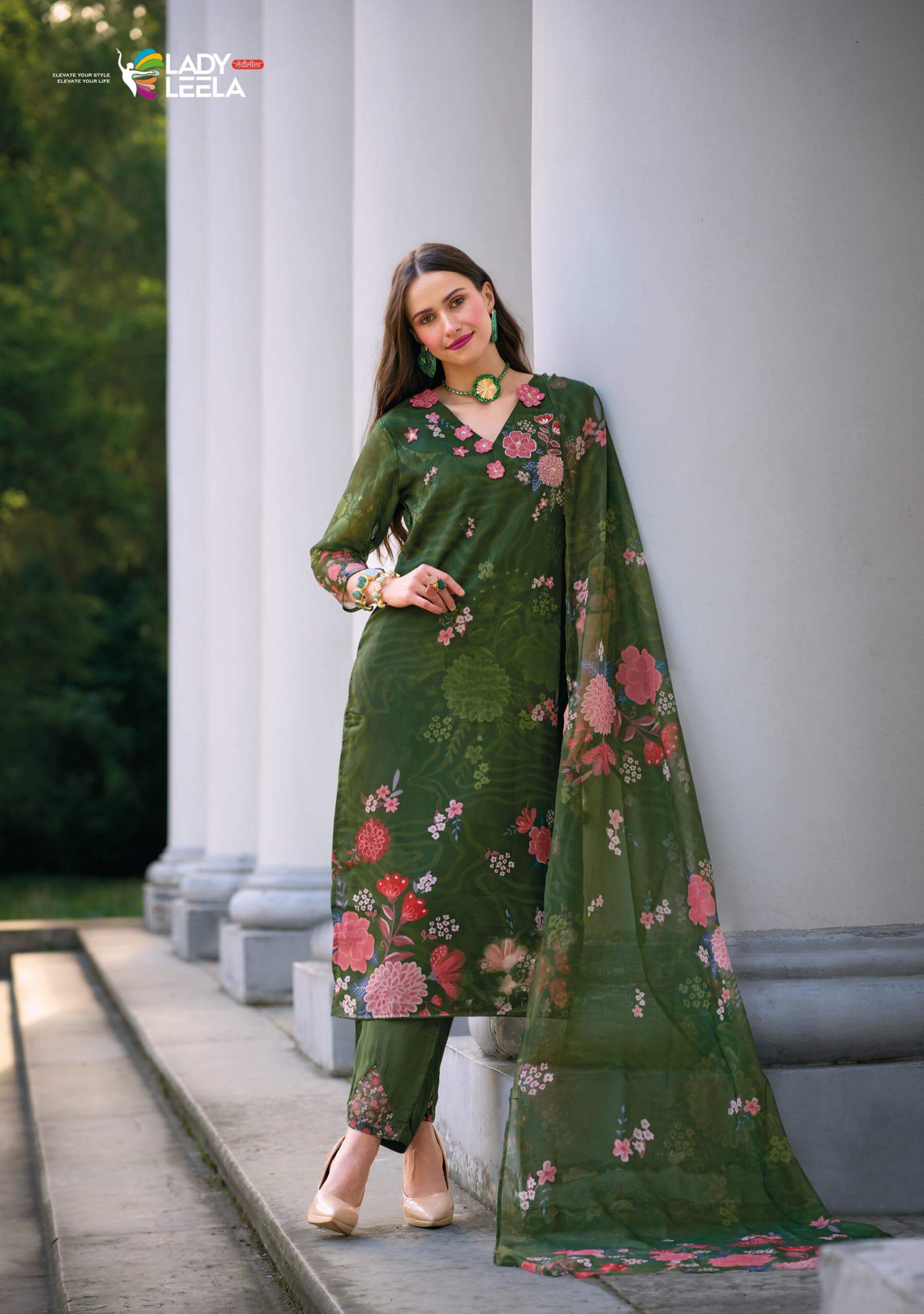 Lady Leela Rubina 2 Printed Salwar Kameez Catalog collection 10