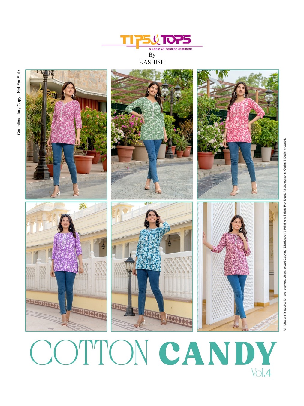 Tips Tops Cotton Candy vol 4 Ladies Tops collection 7