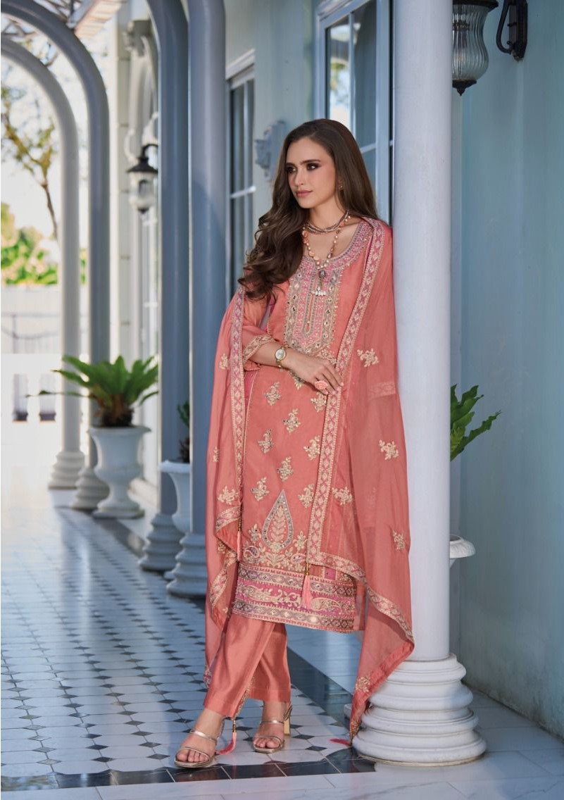 Zaveri Aakriti Embroidery Salwar Kameez Catalog collection 4