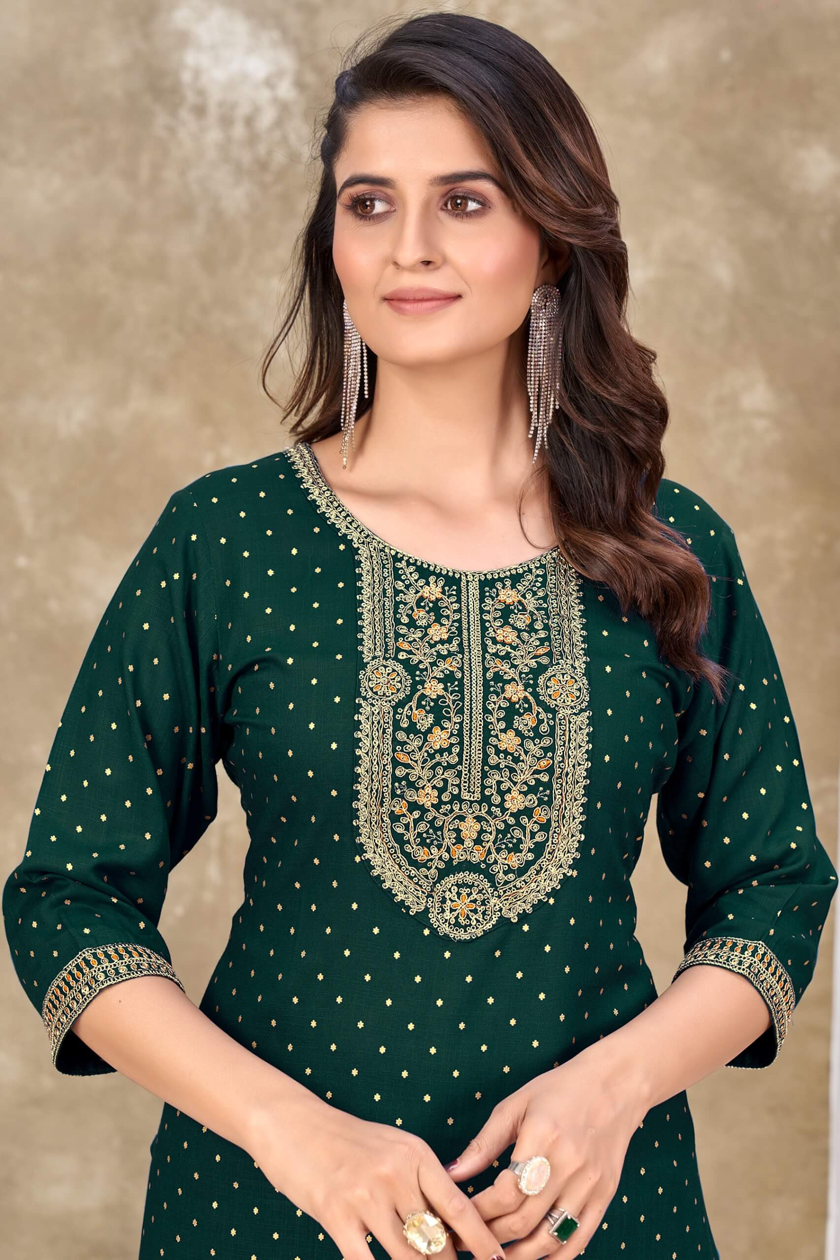 Mukesh Trisha Rayon Kurti Catalog collection 13