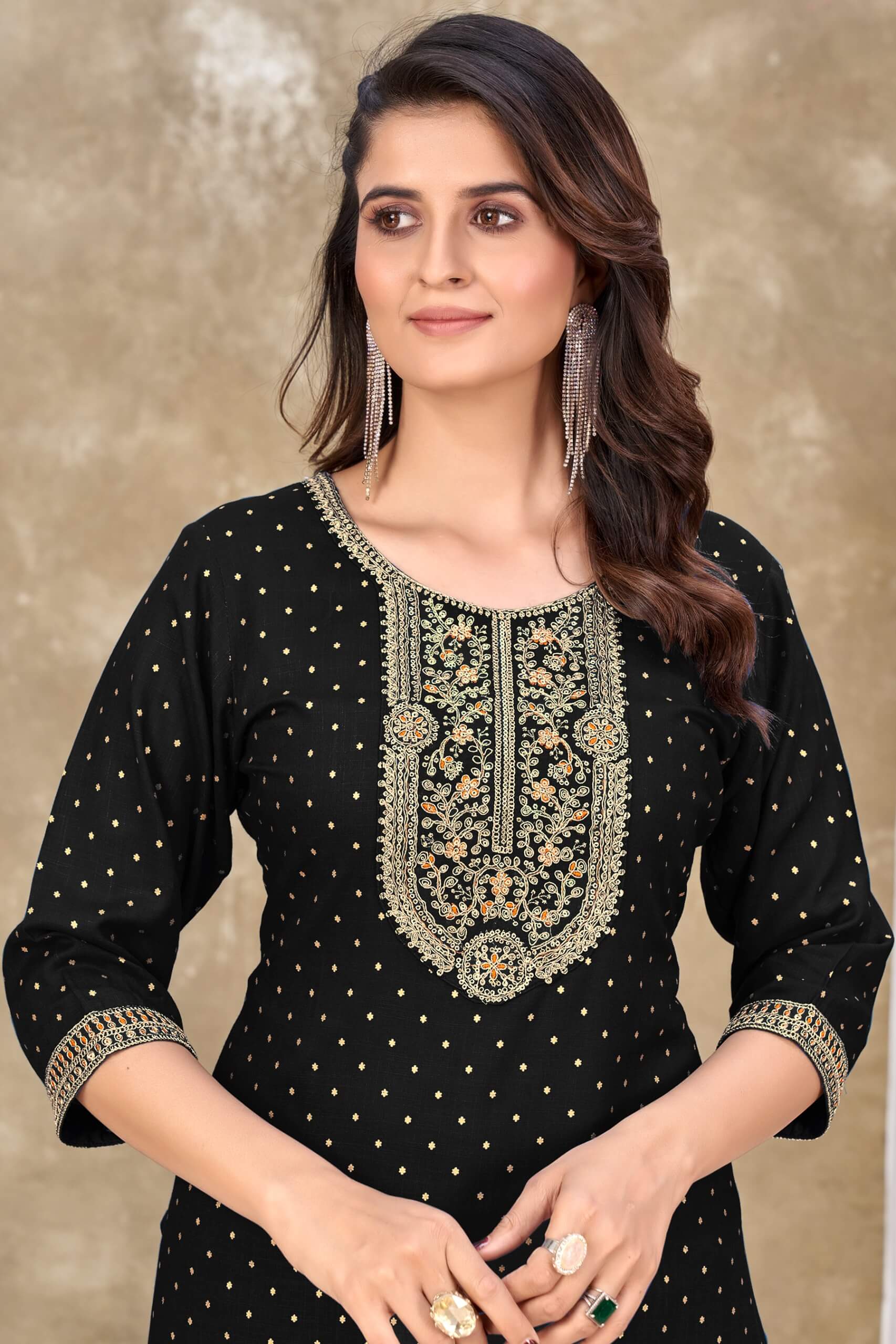 Mukesh Trisha Rayon Kurti Catalog collection 9