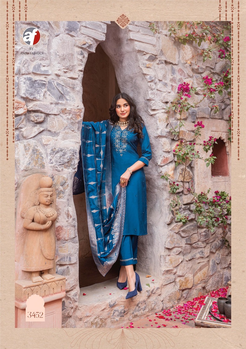 Anju Fabrics Mayuri Vol 4  Readymade Dress Catalog collection 12