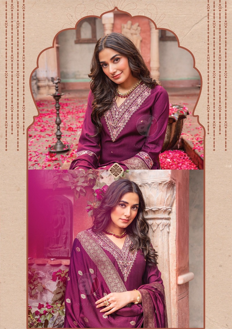 Anju Fabrics Mayuri Vol 4  Readymade Dress Catalog collection 14