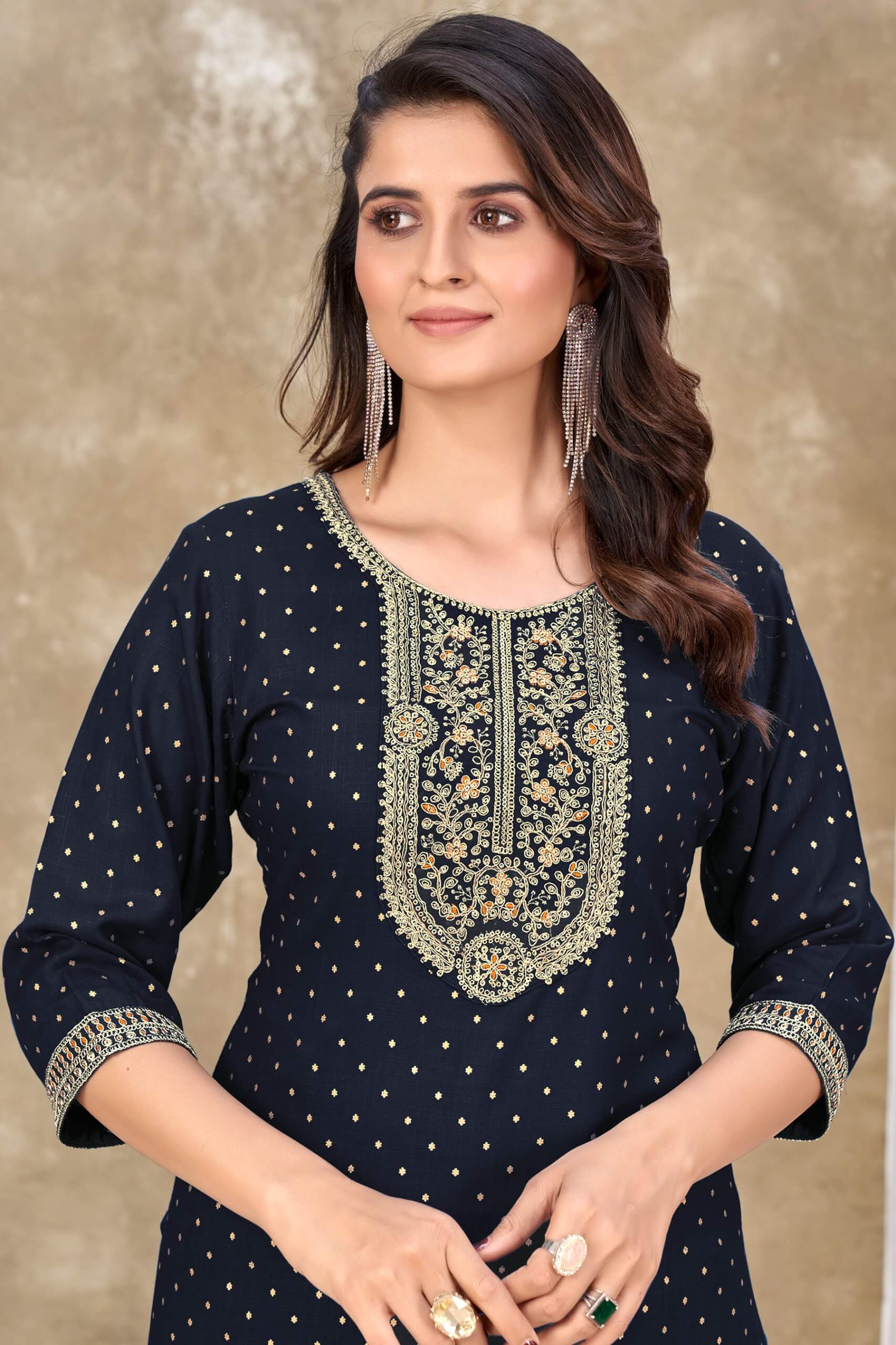 Mukesh Trisha Rayon Kurti Catalog collection 4