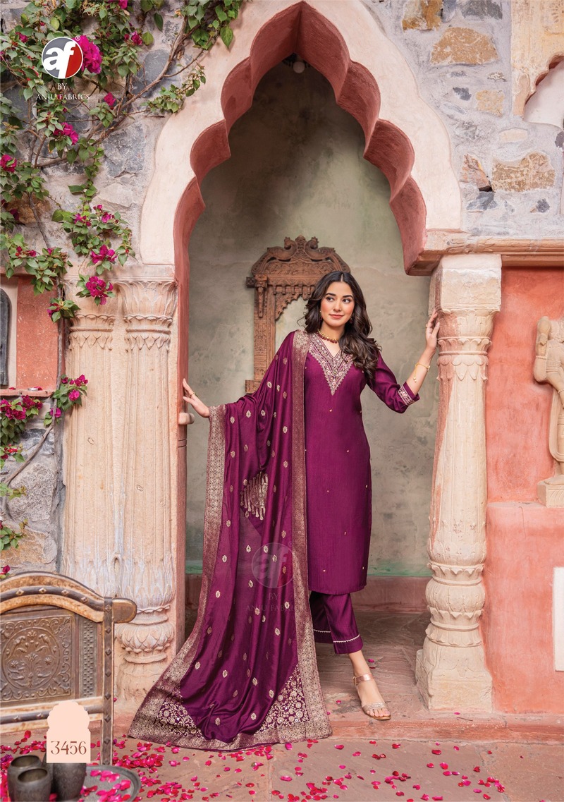 Anju Fabrics Mayuri Vol 4  Readymade Dress Catalog collection 3