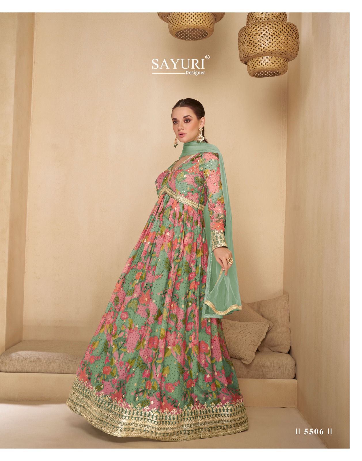 Sayuri Designer Noori Kurti with Dupatta Catalog collection 9