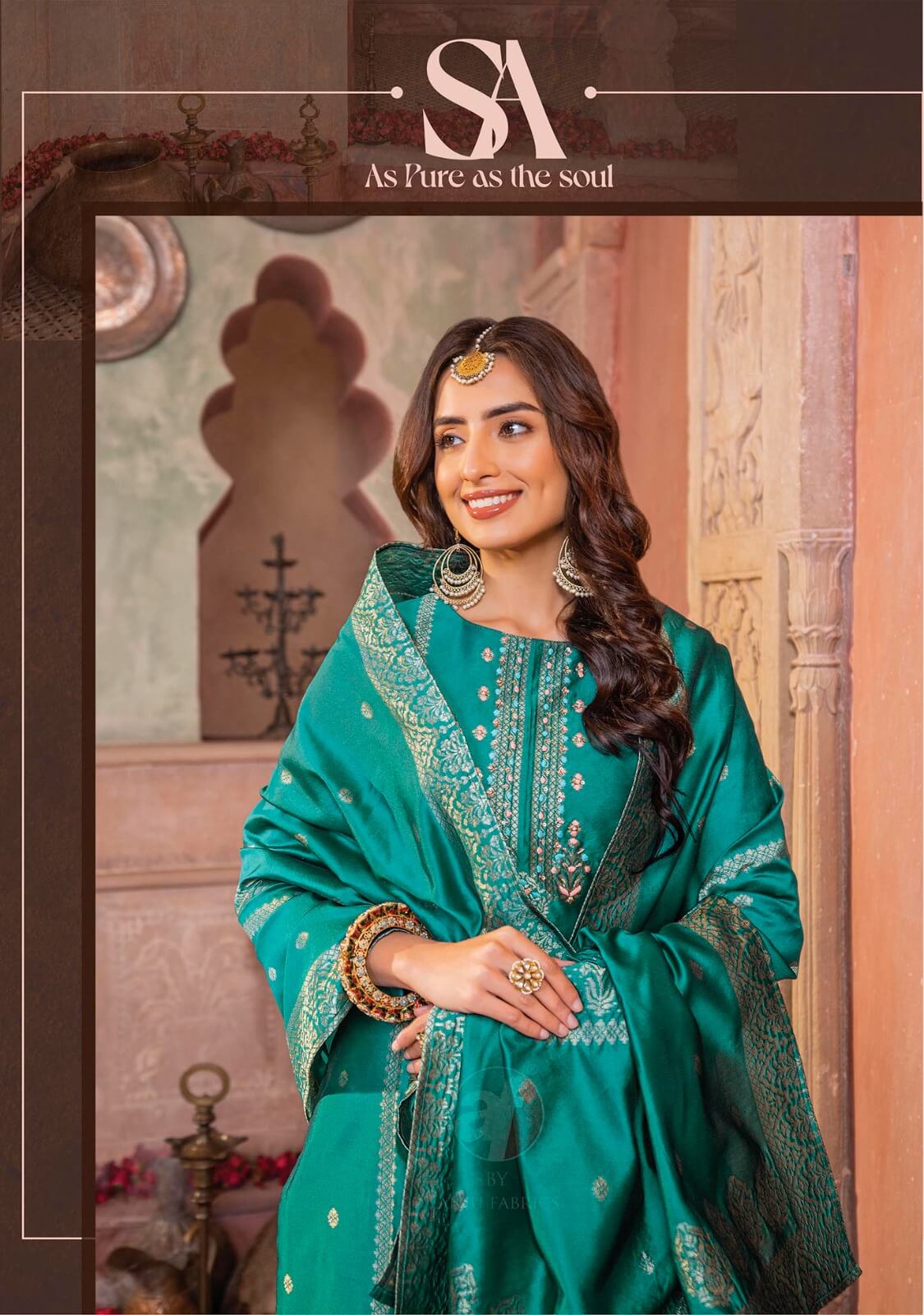 Anju Fabrics Silk Affair Vol 3 Readymade Dress Catalog collection 6