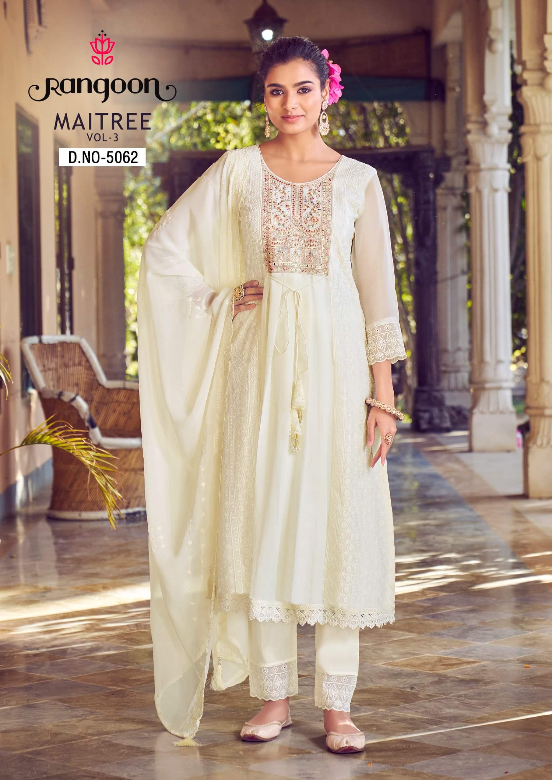 Rangoon Maitree Vol 3 Readymade Dress Catalog collection 4