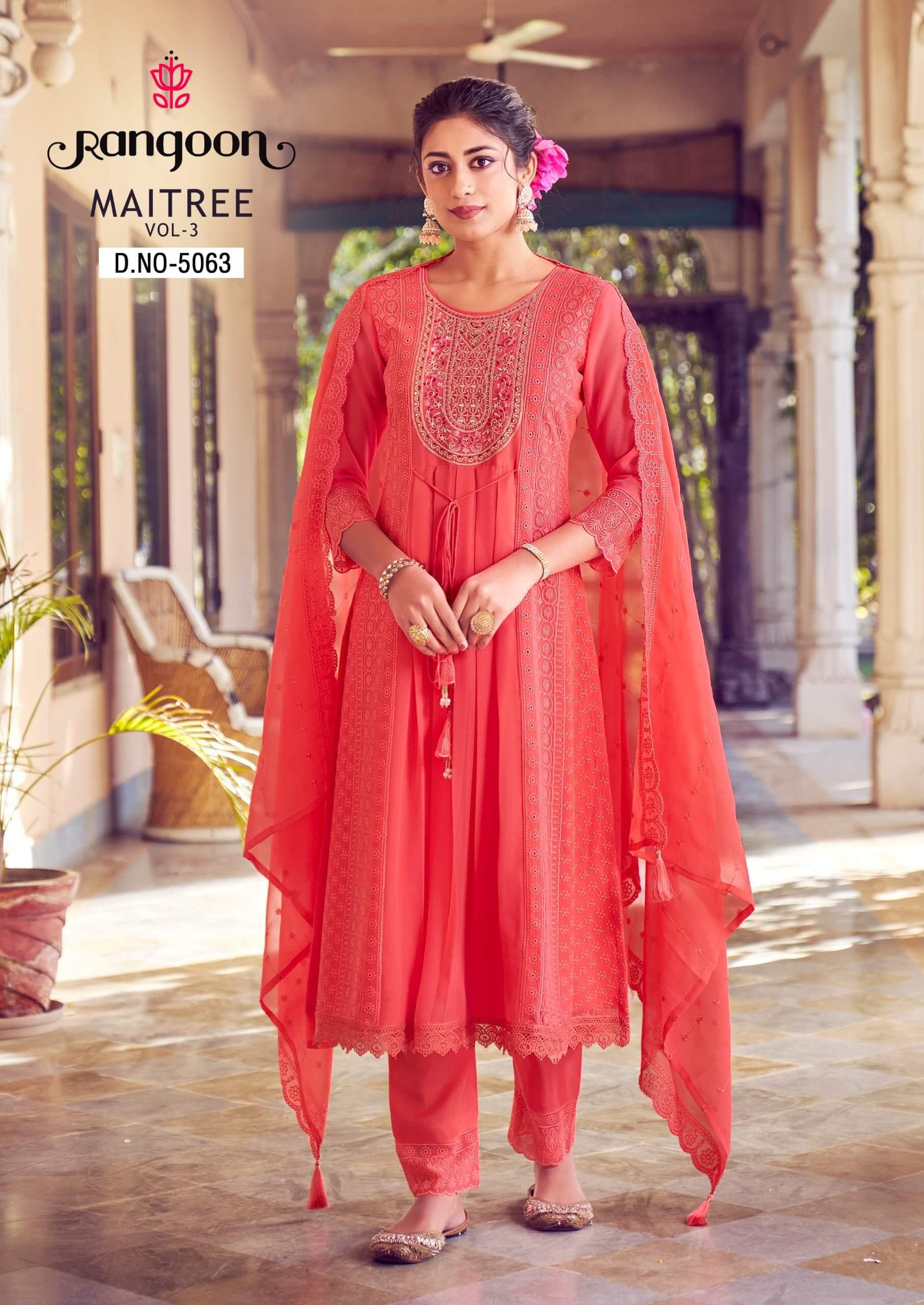 Rangoon Maitree Vol 3 Readymade Dress Catalog collection 2