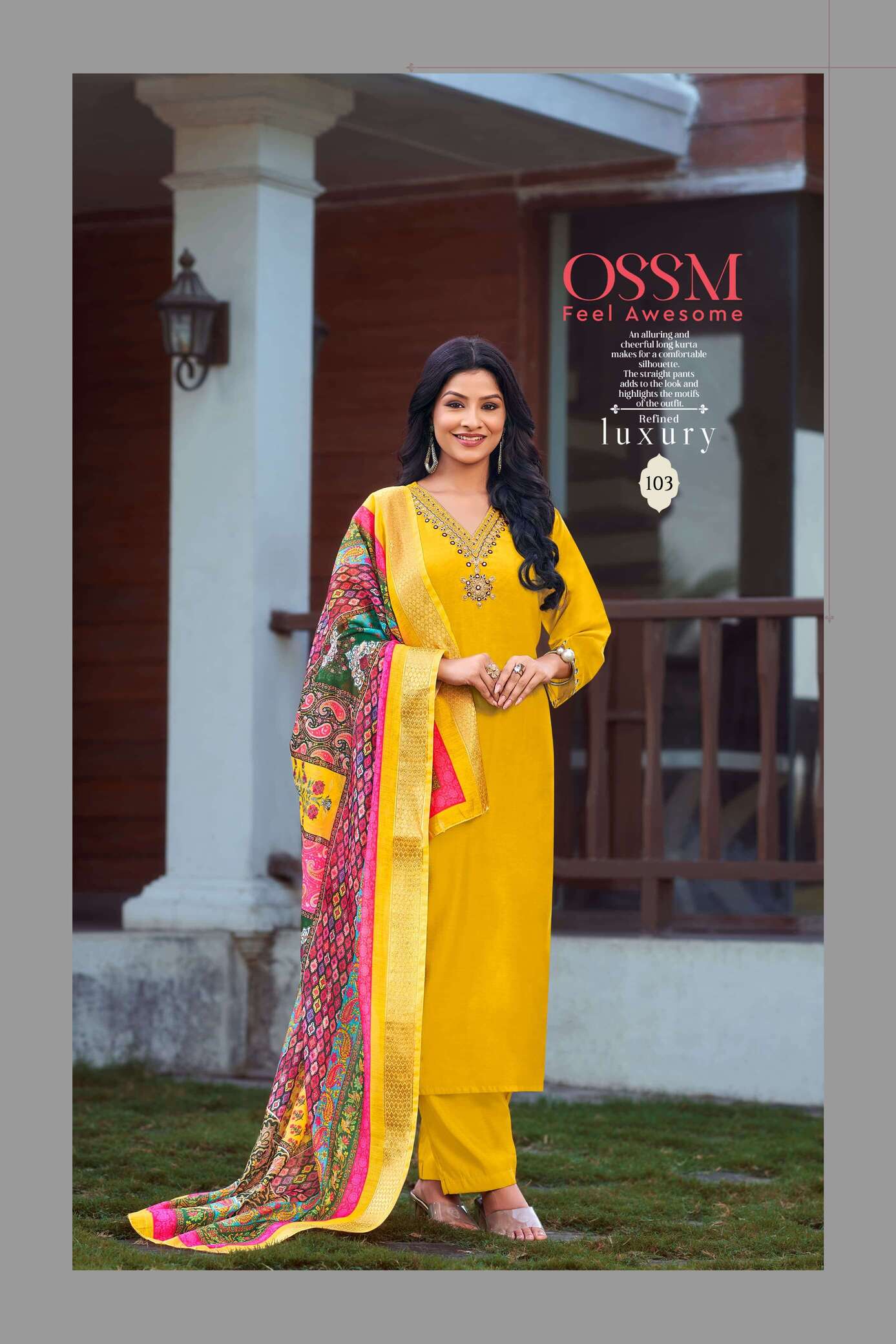 Ossm Noorei Vol 3 Embroidery Salwar Kameez Catalog collection 3