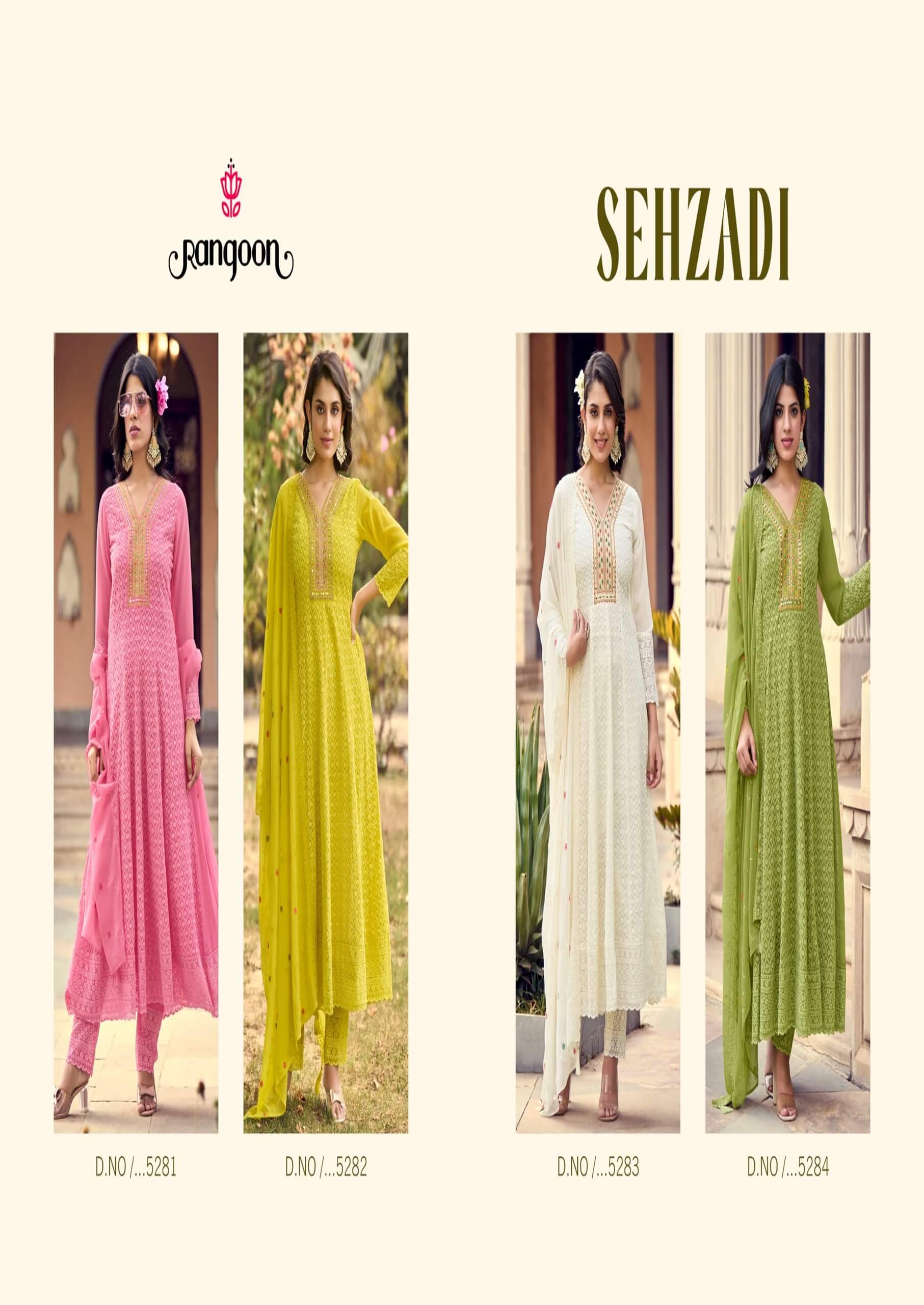 Rangoon Sehzadi Anarkali Suits Catalog collection 5