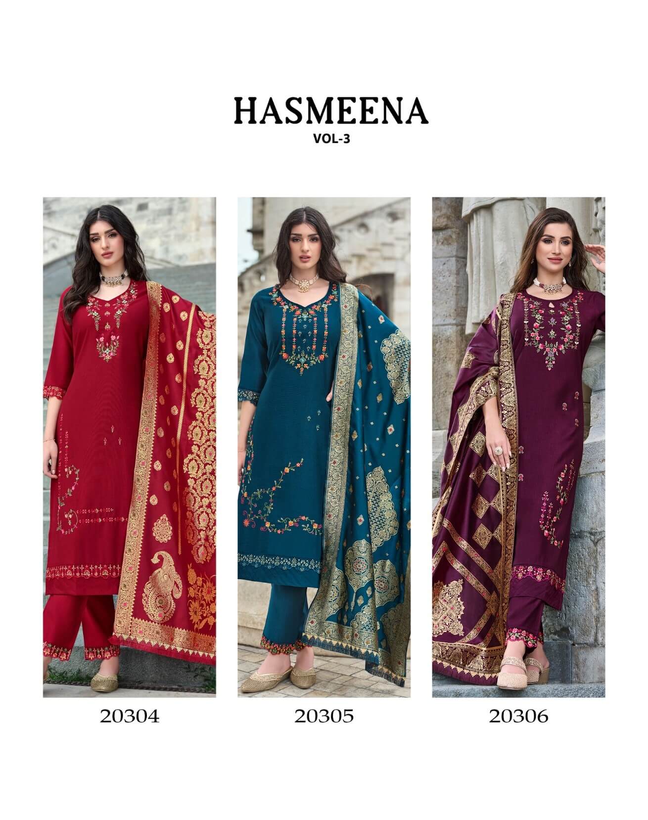 Lily Lali Hasmeena Vol 3 Readymade Dress Catalog collection 10