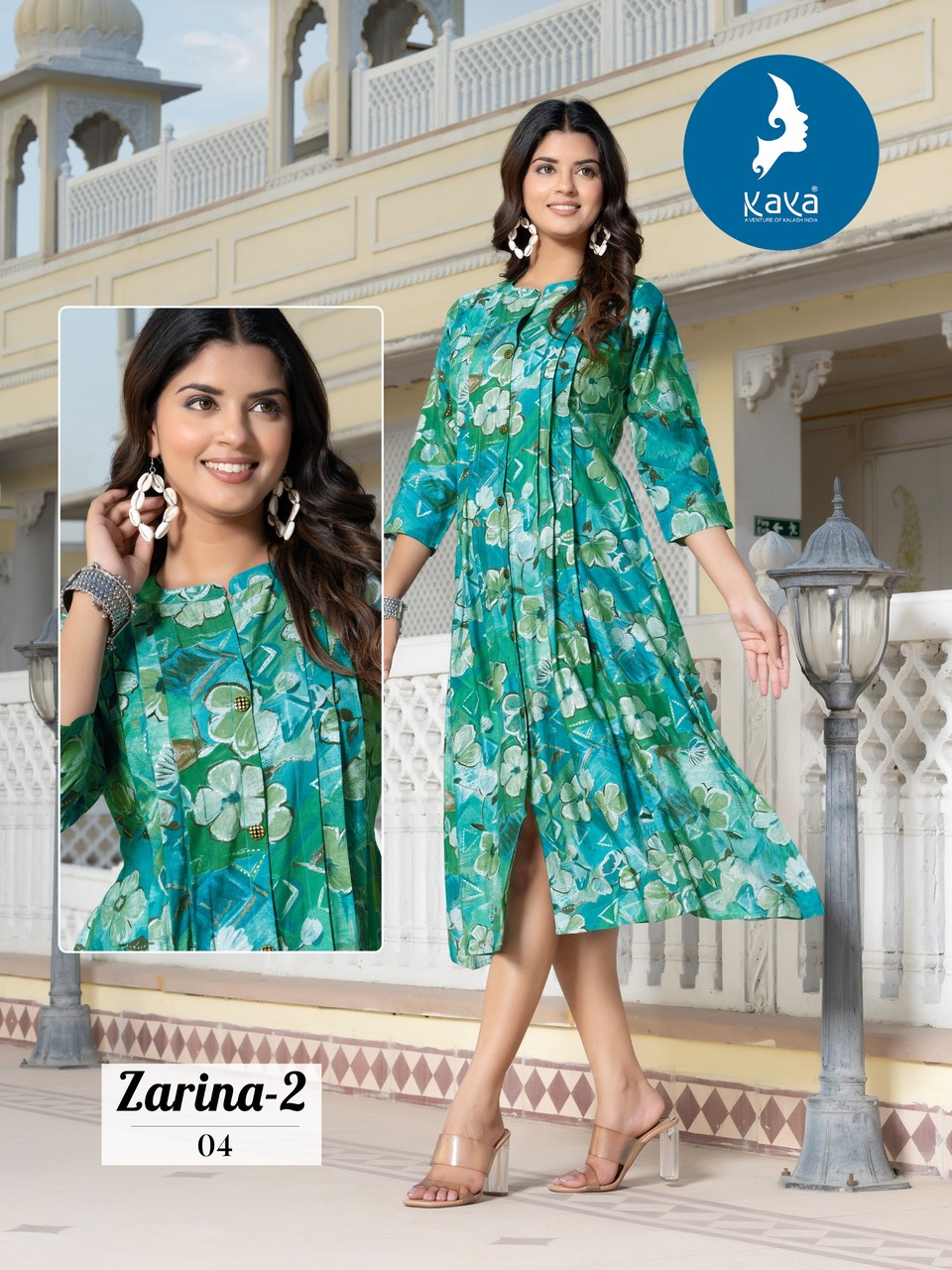 Kaya Kurti Zarina Vol 2 Anarkali Kurti Catalog collection 6