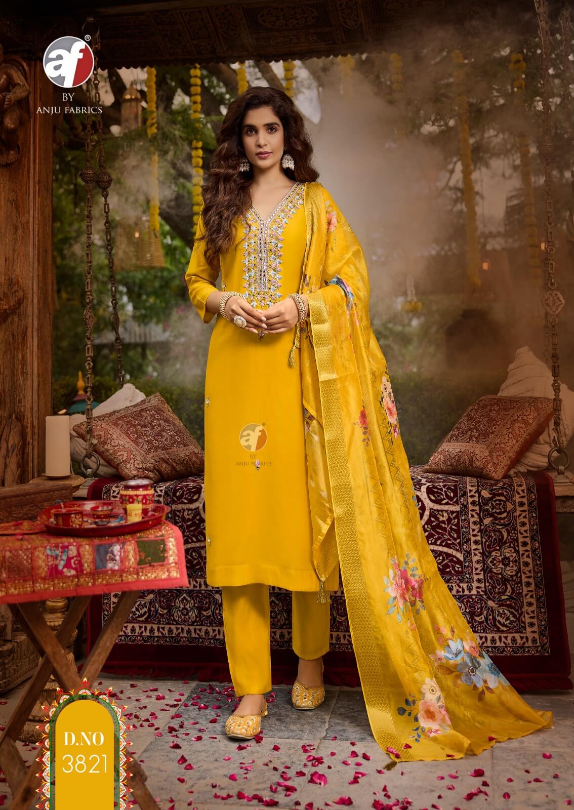 Anju Fabrics Shararat Vol 7 Readymade Dress Catalog collection 12