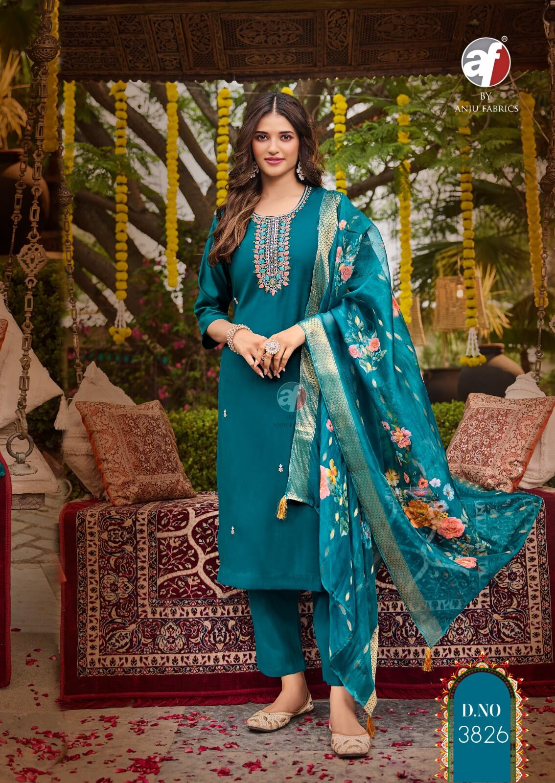 Anju Fabrics Shararat Vol 7 Readymade Dress Catalog collection 14