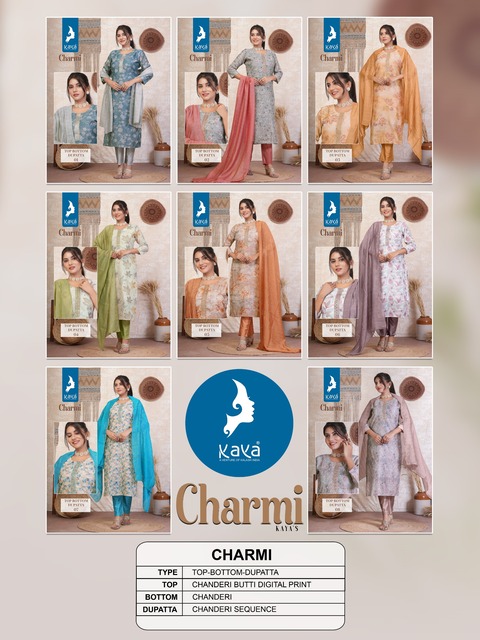 Kaya Kurti Charmi Printed Salwar Kameez Catalog collection 6