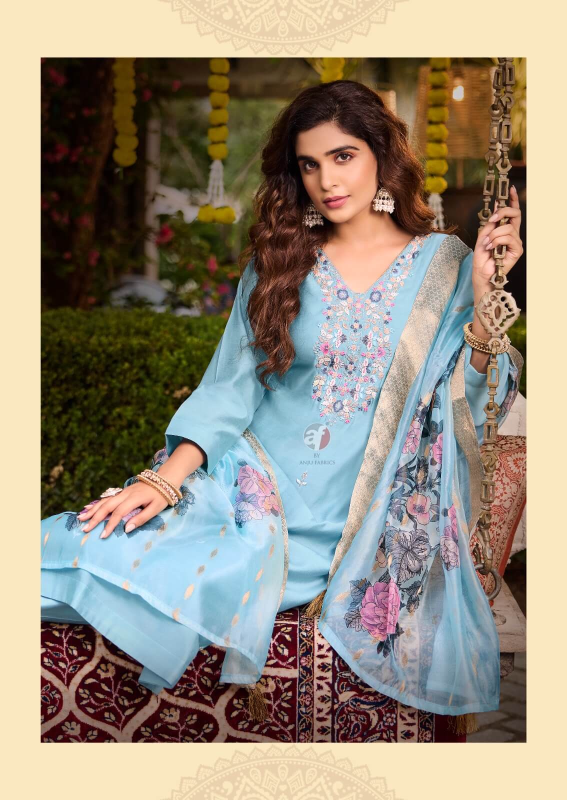 Anju Fabrics Shararat Vol 7 Readymade Dress Catalog collection 9