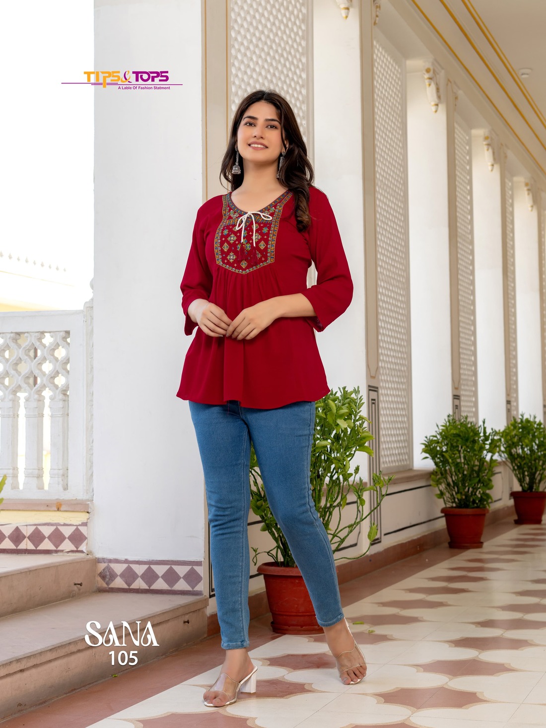 Tips And Tops Sana Vol 3 Rayon Kurti Catalog collection 5