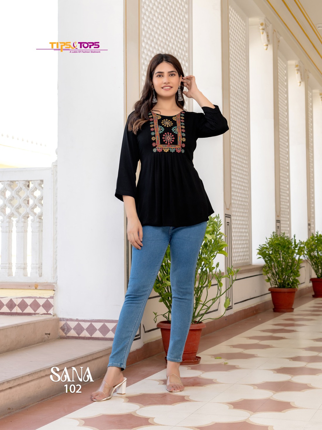 Tips And Tops Sana Vol 3 Rayon Kurti Catalog collection 3