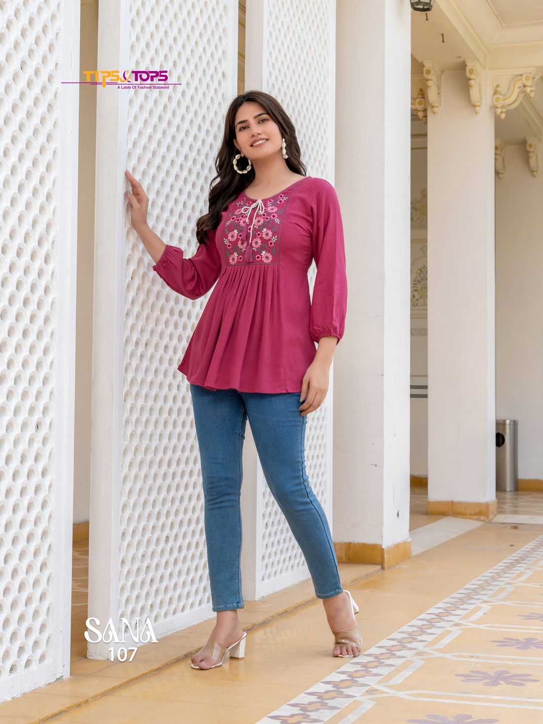 Tips And Tops Sana Vol 3 Rayon Kurti Catalog collection 7