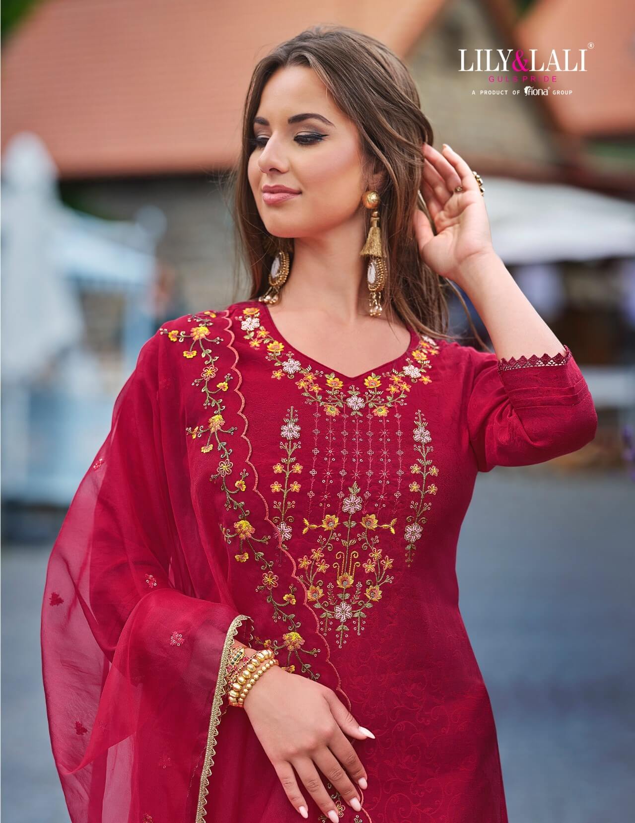 Lily Lali Miraan Vol 2 Embroidery Salwar Kameez Catalog collection 14