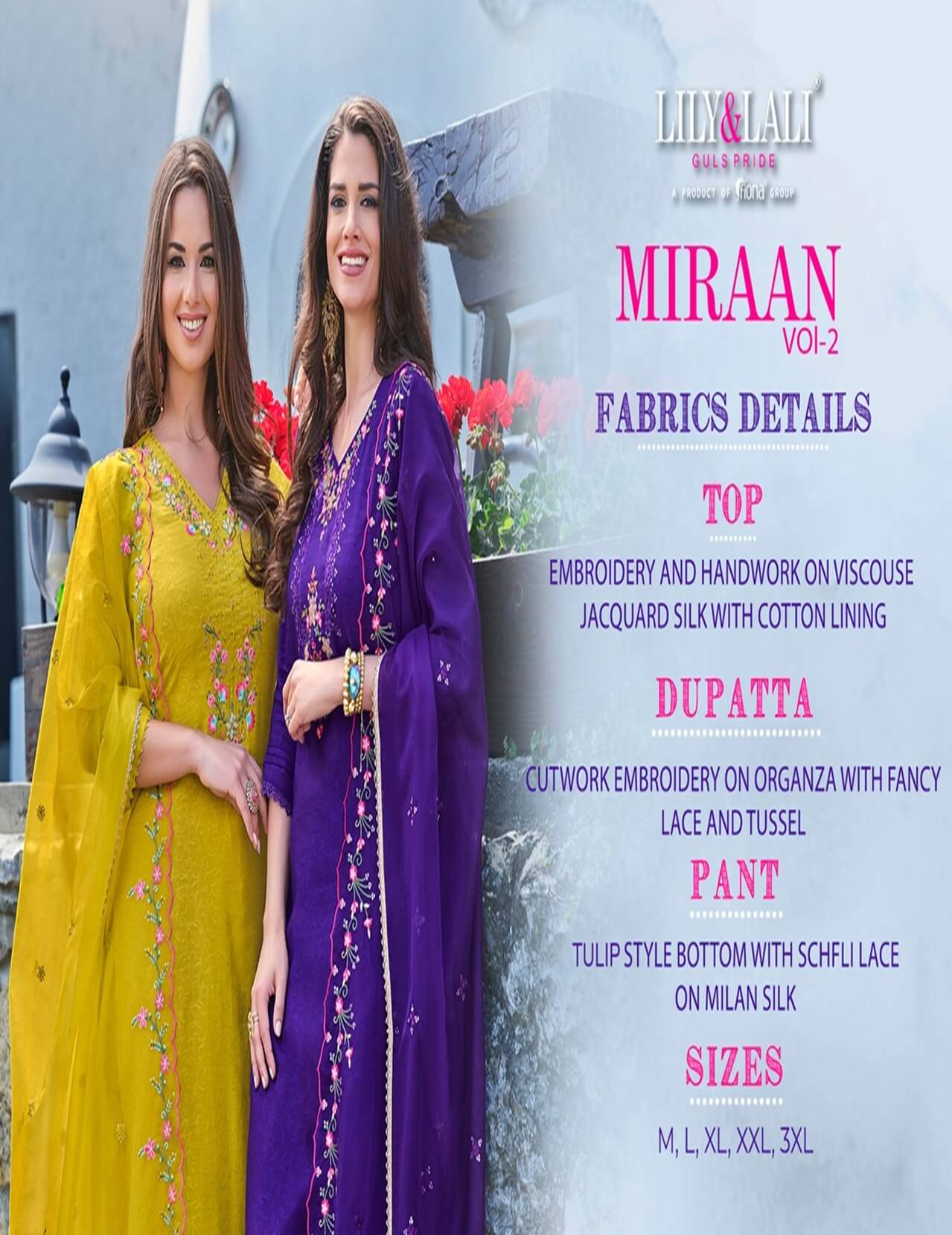 Lily Lali Miraan Vol 2 Embroidery Salwar Kameez Catalog collection 15