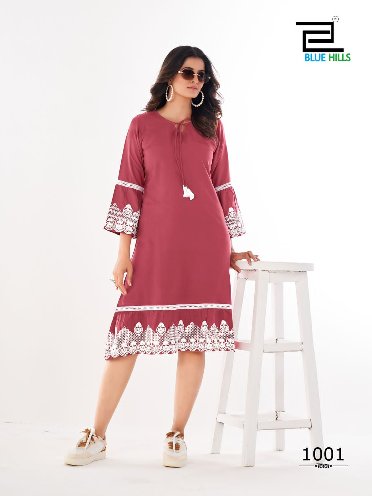 Blue Hills Wimbledon Rayon Kurti Catalog collection 4