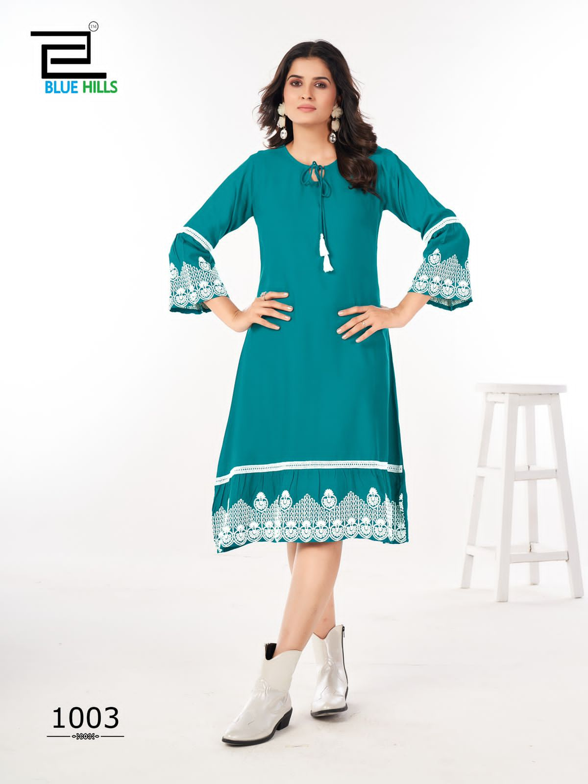 Blue Hills Wimbledon Rayon Kurti Catalog collection 6