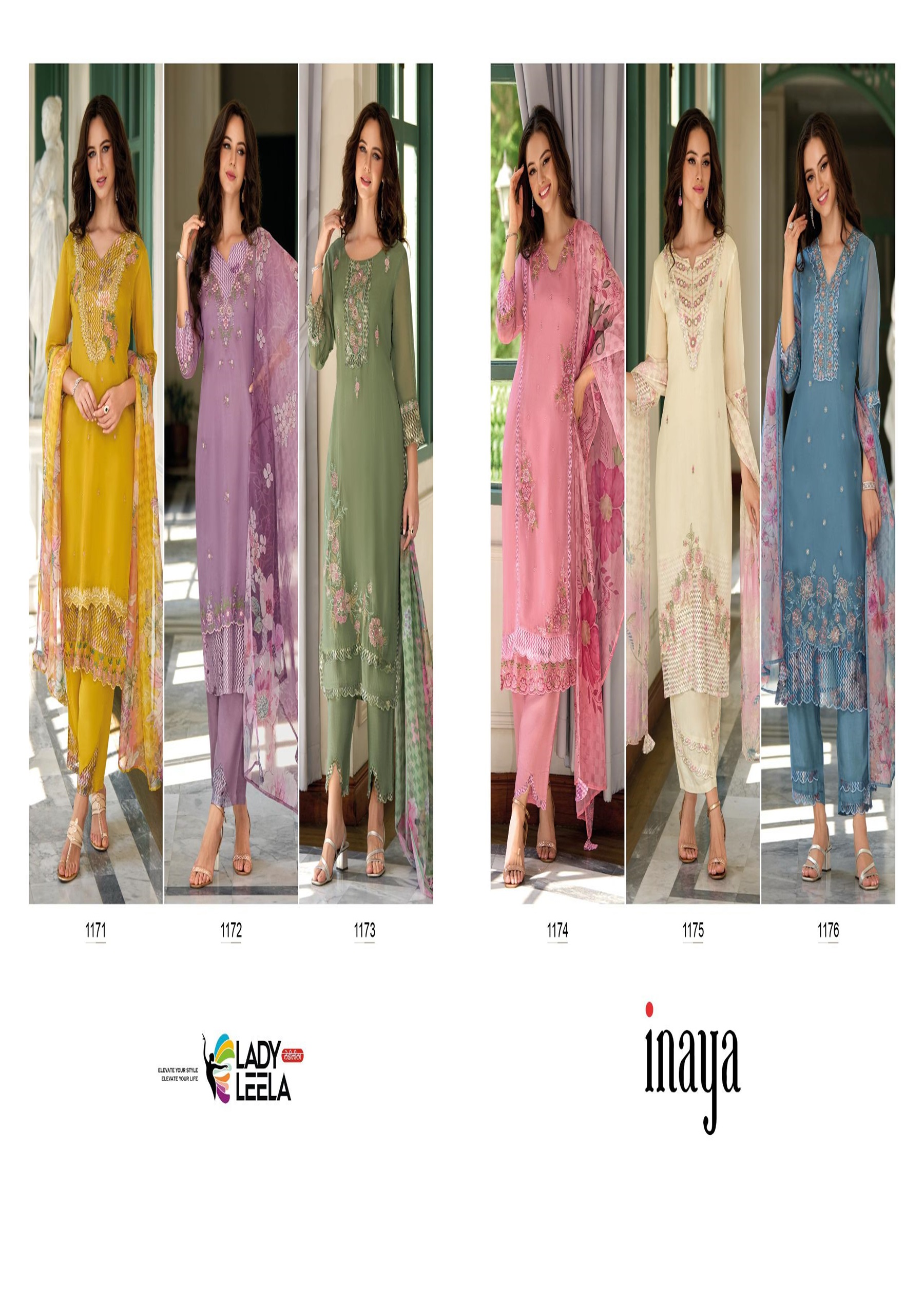 Lady Leela Inaya Readymade Dress Catalog collection 7