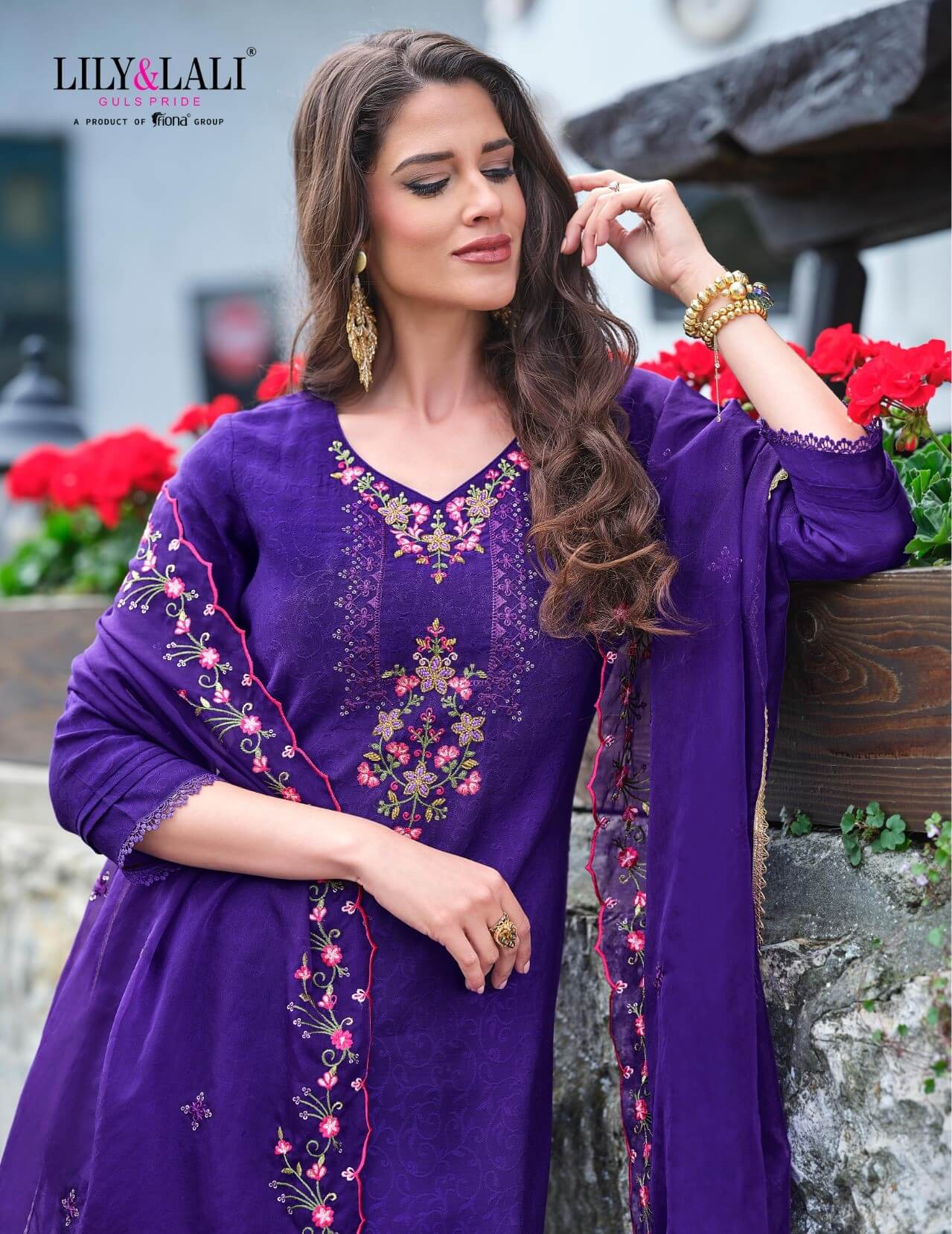 Lily Lali Miraan Vol 2 Embroidery Salwar Kameez Catalog collection 9