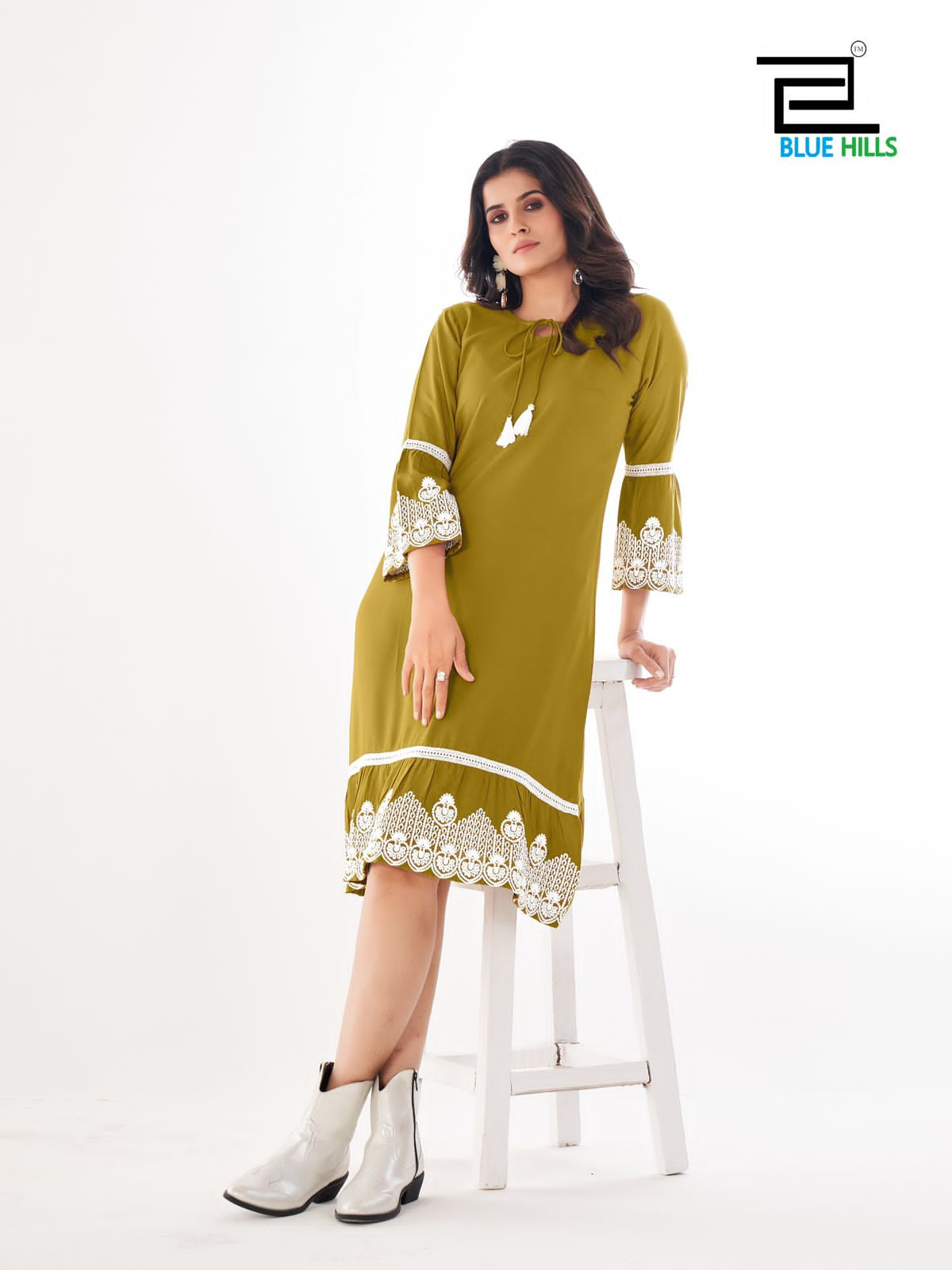 Blue Hills Wimbledon Rayon Kurti Catalog collection 2