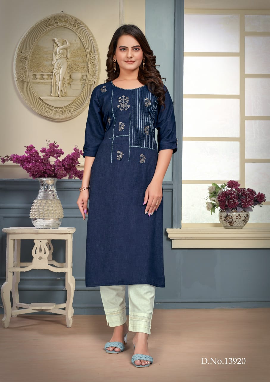 Kalaroop Kriti Casual Wear Kurti Catalog collection 1