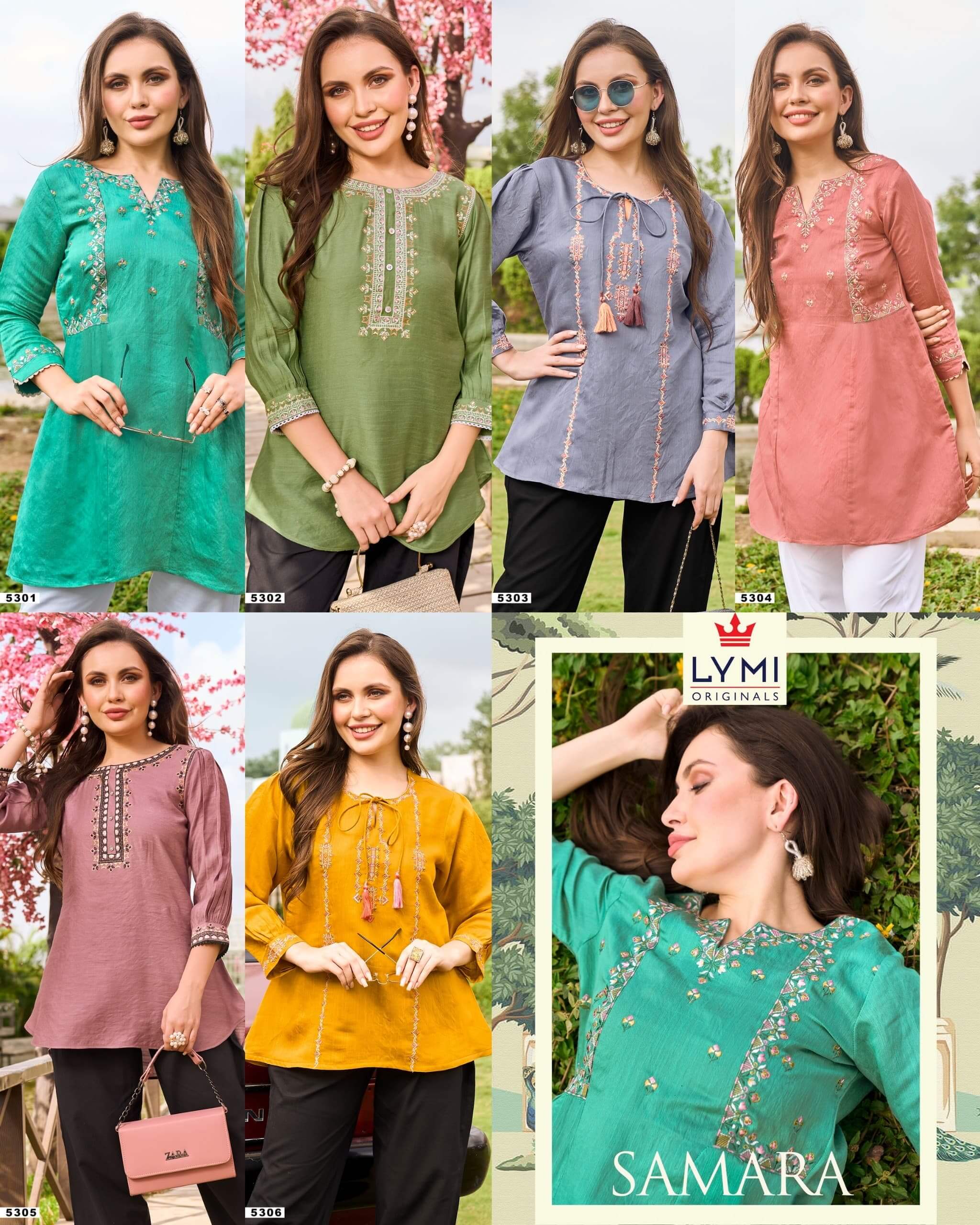 Rangoon Samara Ladies Tops Catalog collection 6