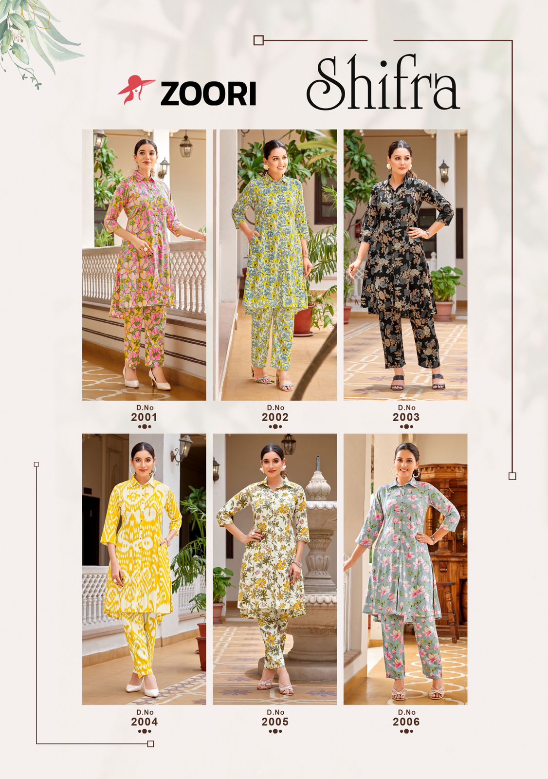 Zoori Shifra Co Ord Set Catalog collection 10