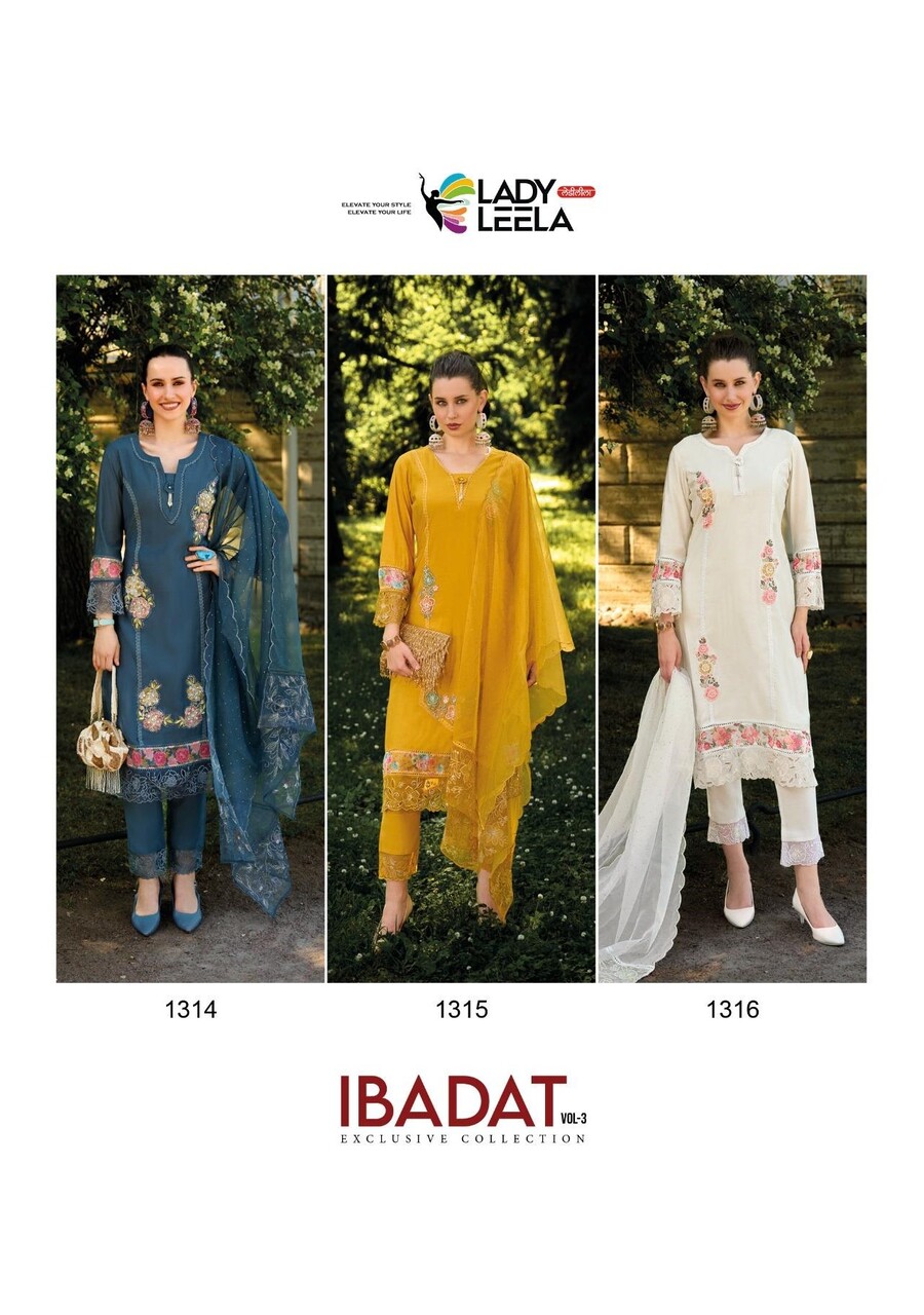 Lady Leela Ibadat Vol 3 Readymade Dress Catalog collection 13