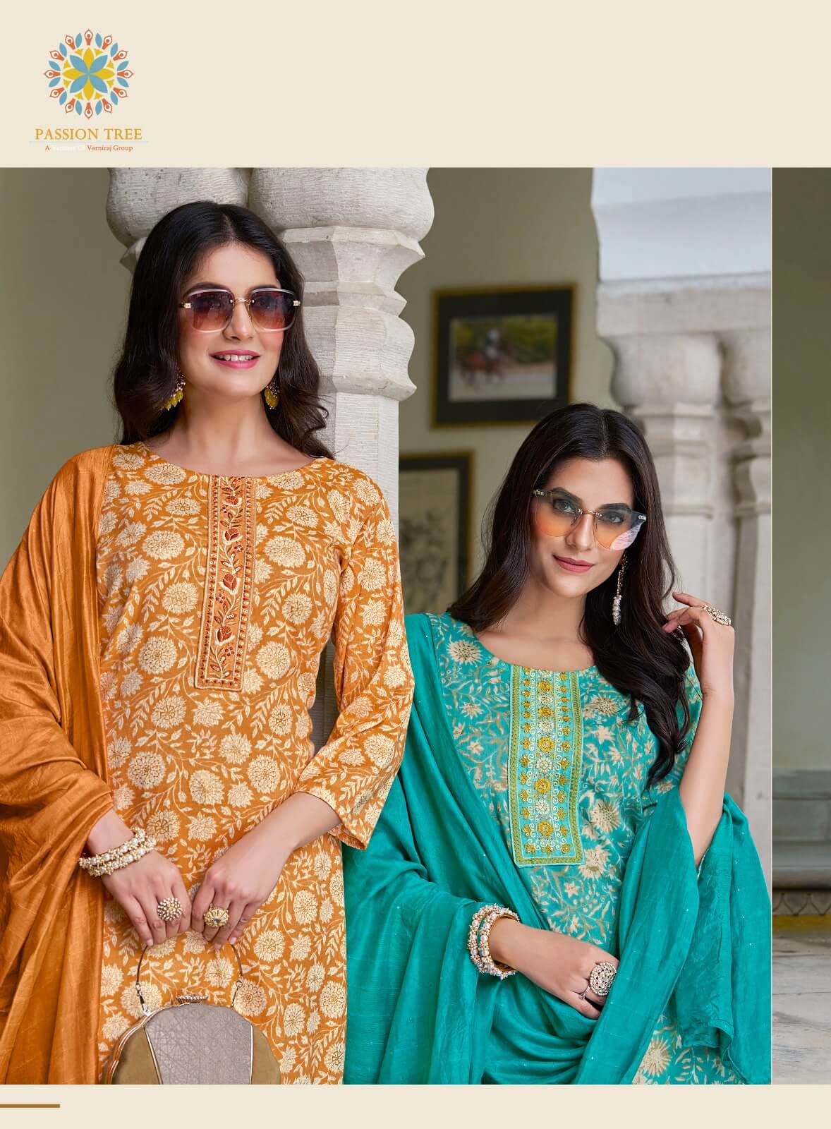 Passion Tree Palak Vol 1 Printed Salwar Kameez Catalog collection 12