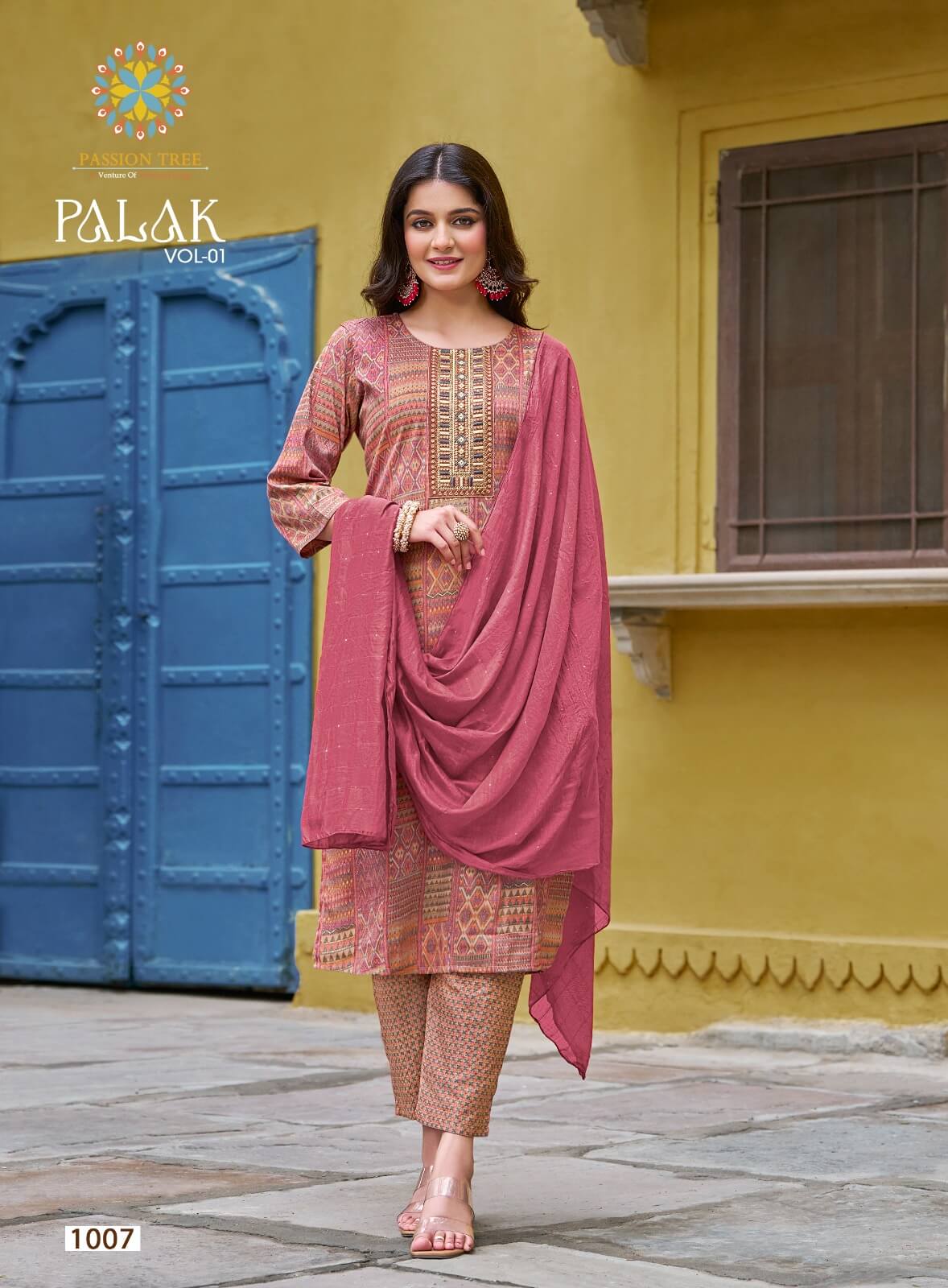 Passion Tree Palak Vol 1 Printed Salwar Kameez Catalog collection 3